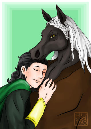 Loki and Svadilfari