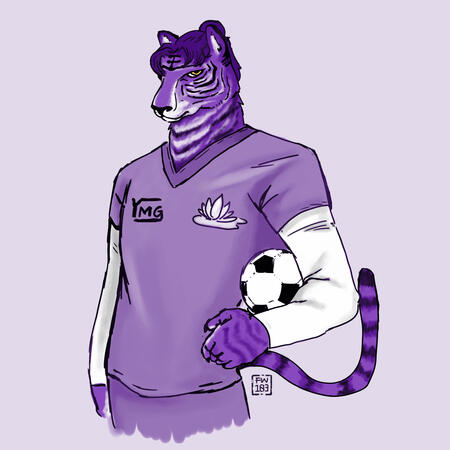 Jiang Cheng as a tiger